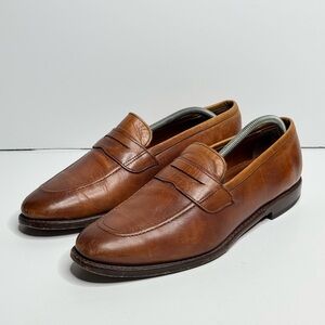 Allen Edmonds Lake Forest Penny Loafers Walnut Leather Men’s size 10